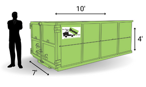 10 Yard Dumpster Rental Dimensions